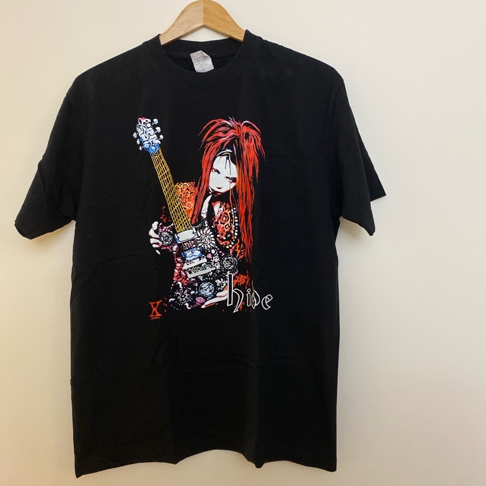 VINTAGE ROCK SHIRT X JAPAN HIDE (HIDETO MATSUMOTO) PUNK ROCK RARE